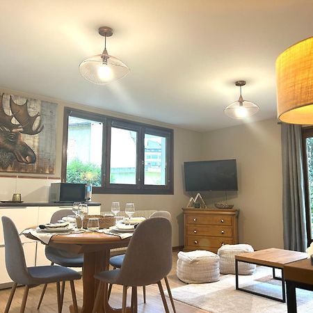 Chalet style apartment 50m2 terrasse Chamonix Eksteriør bilde