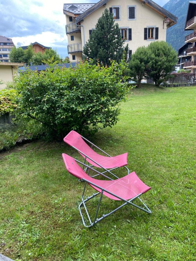 Chalet style apartment 50m2 terrasse Chamonix Eksteriør bilde
