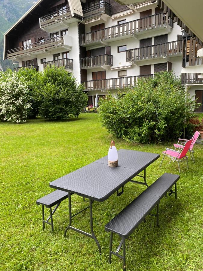 Chalet style apartment 50m2 terrasse Chamonix Eksteriør bilde