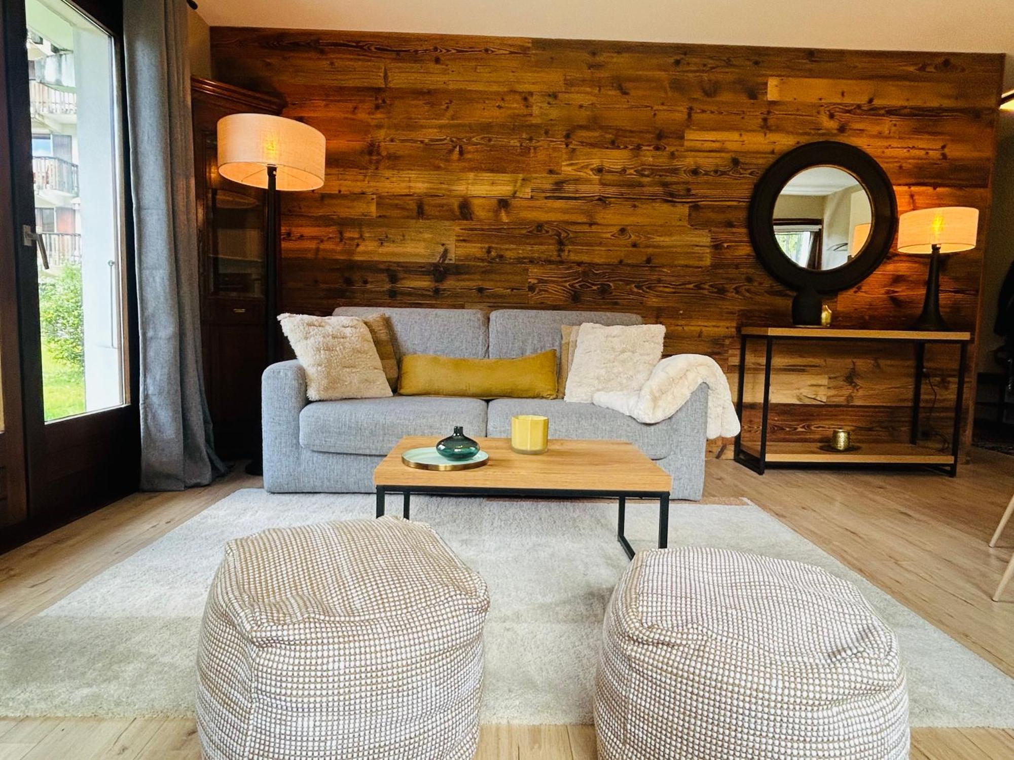 Chalet style apartment 50m2 terrasse Chamonix Eksteriør bilde