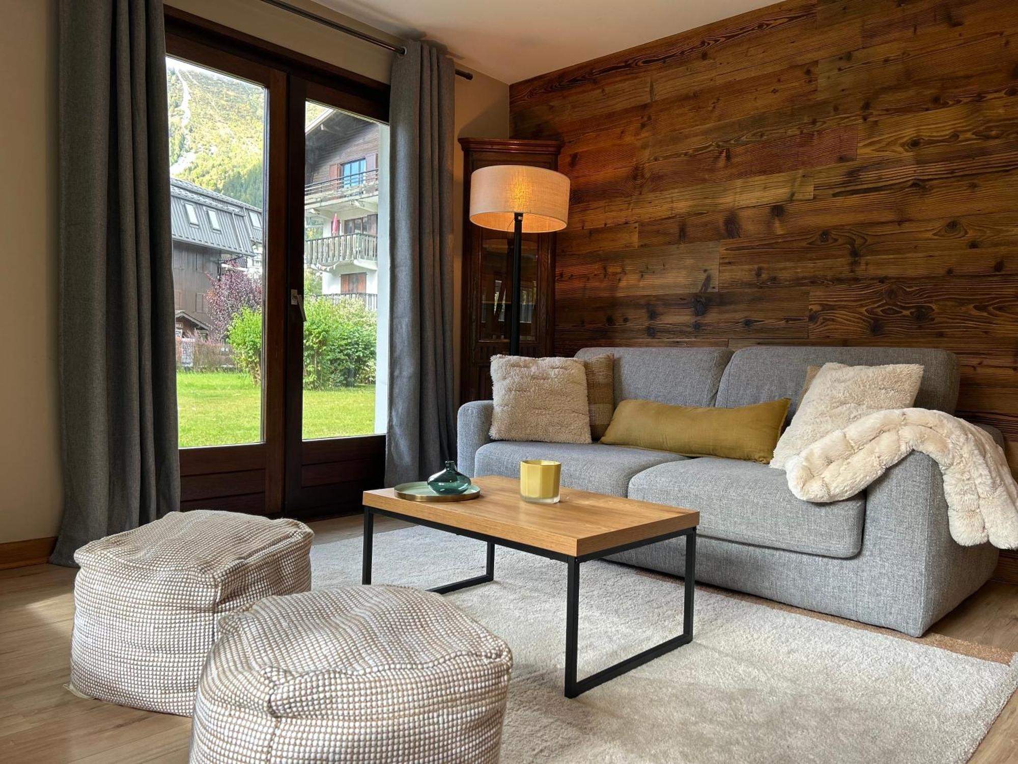 Chalet style apartment 50m2 terrasse Chamonix Eksteriør bilde