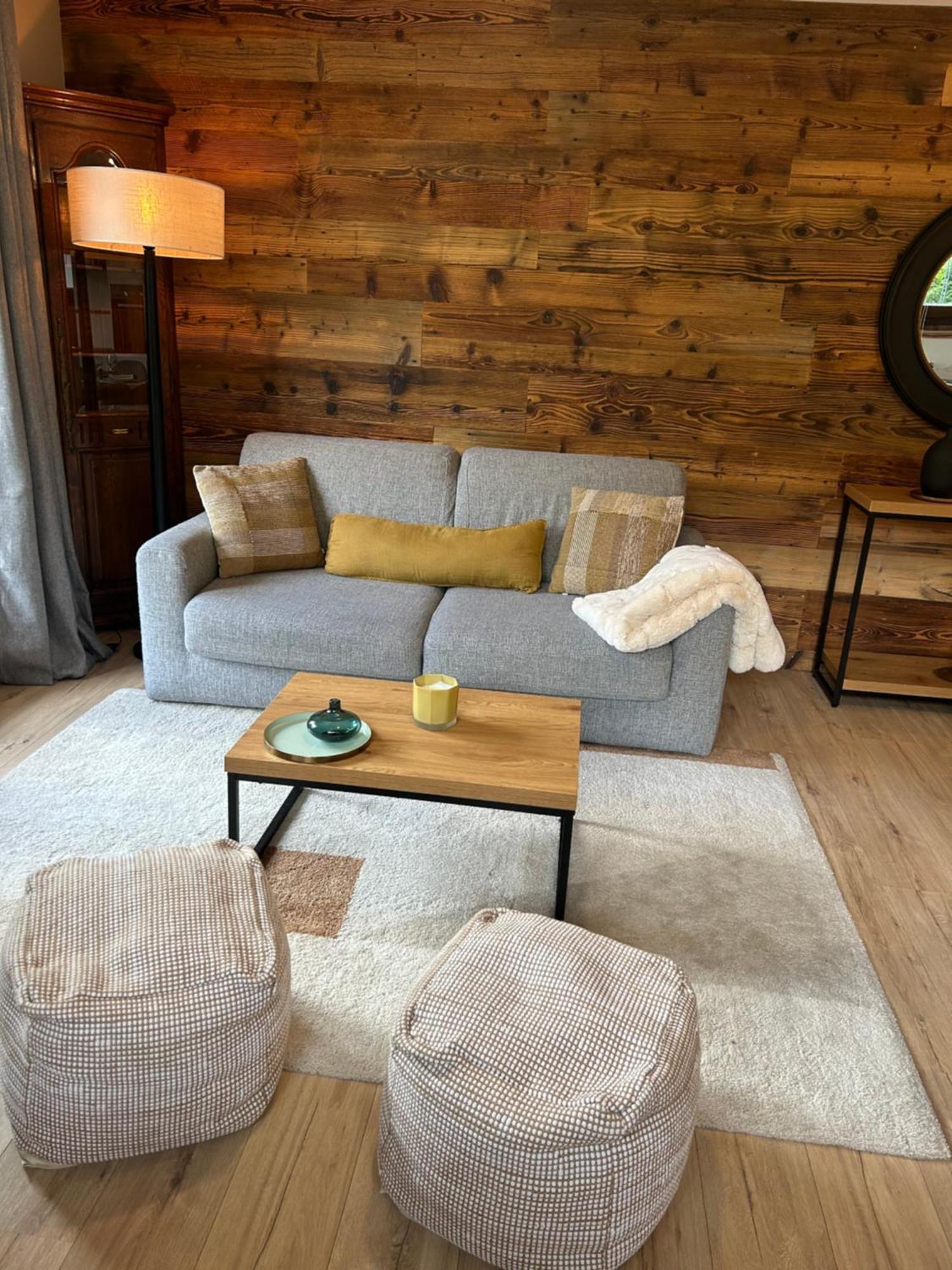 Chalet style apartment 50m2 terrasse Chamonix Eksteriør bilde
